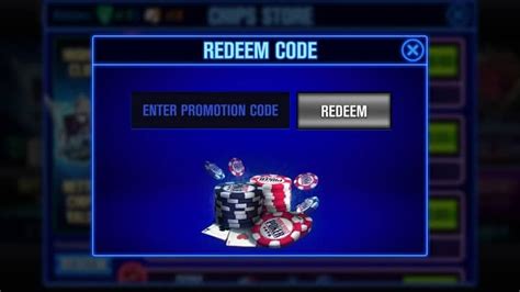 wsop app free chips code